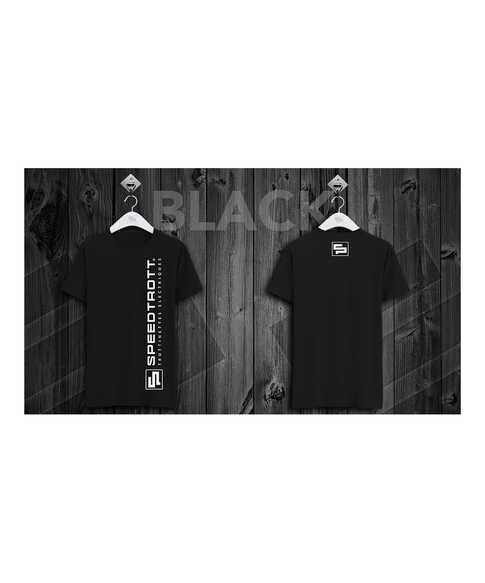 T-Shirt SPEEDTROTT - Modèle 1 – Noir – Taille M