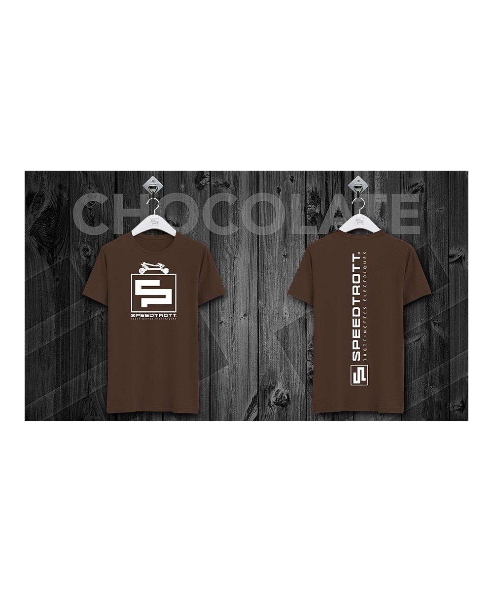T-Shirt SPEEDTROTT - Modèle 2 – Marron – Taille L