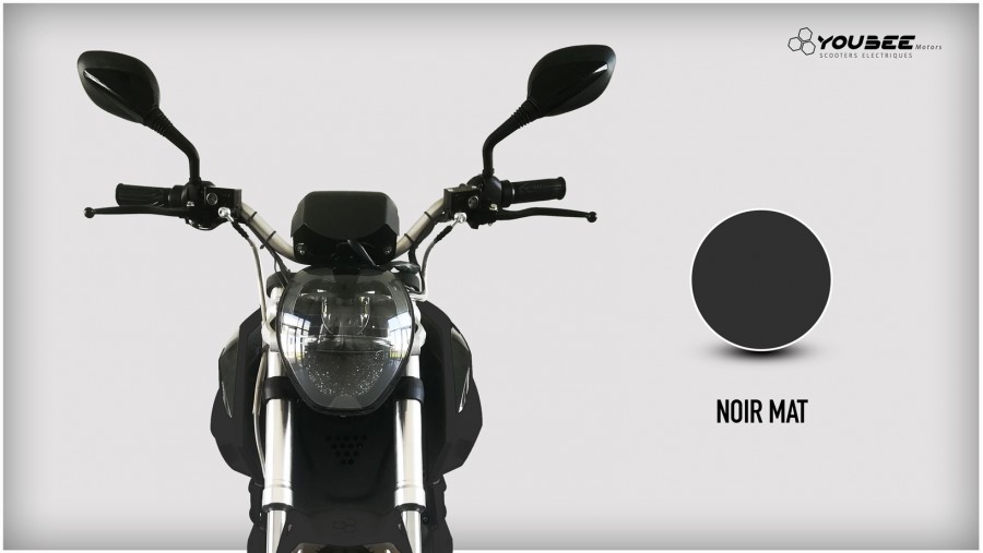 Moto électrique YOUBEE MOTORS édition limitée EGHOST 50 BLACK MAMBA