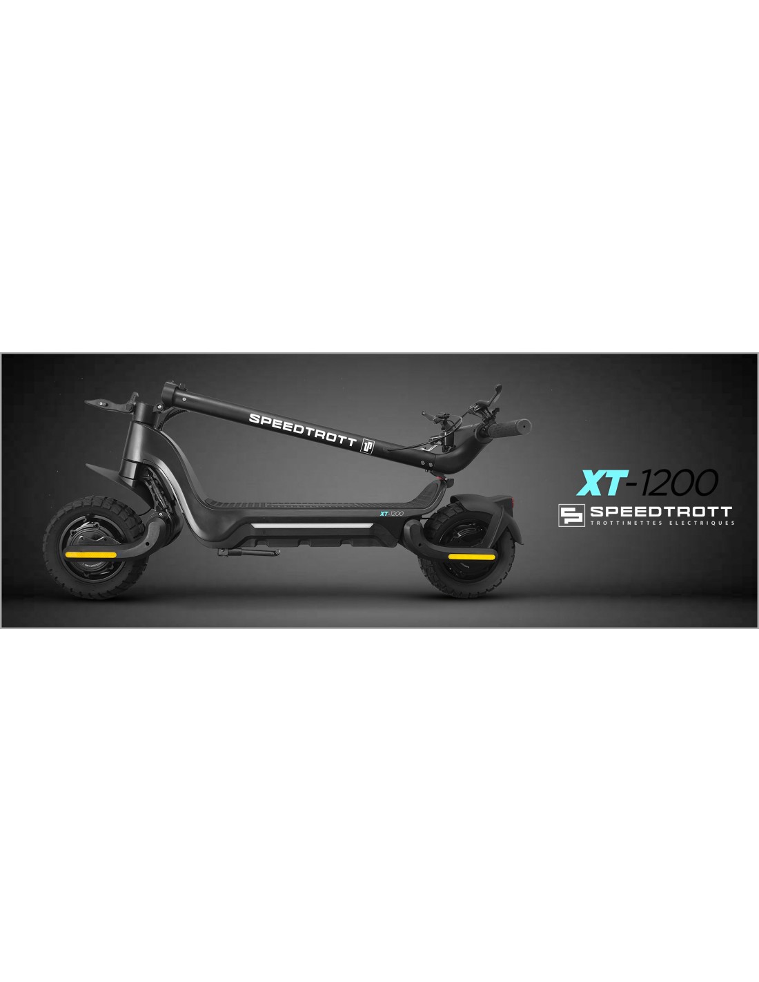 Trottinette électrique - XT-1200 - NOIR