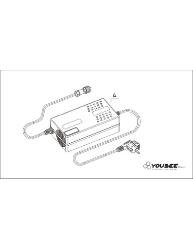 Chargeur 72V 8A - KARGO